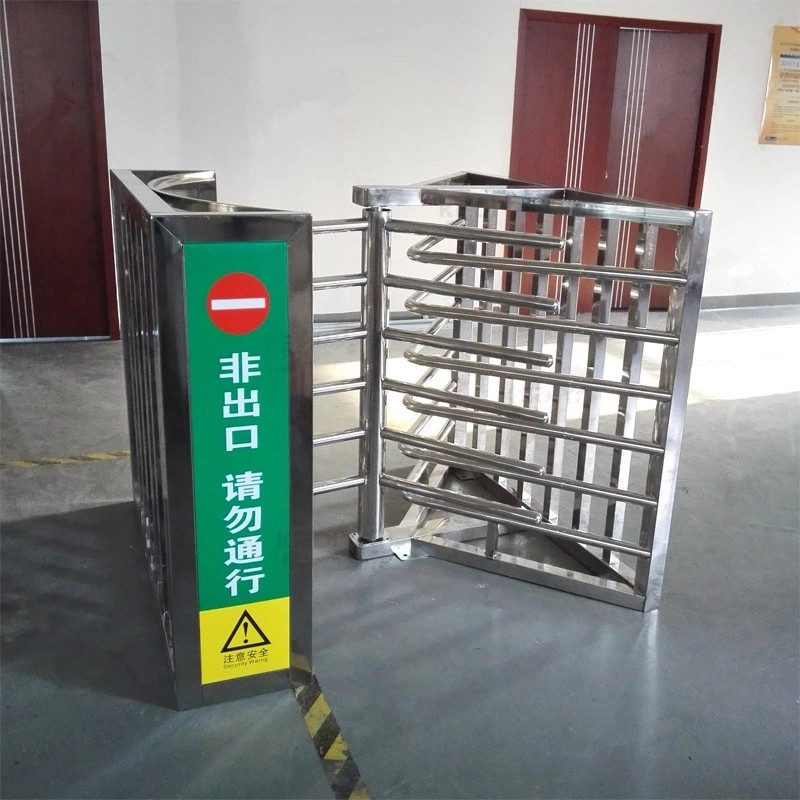 Semi-Height Rotating Gate for Entrance and Exit of Tourist Attractions, Stations, and Hospitals; Manual One-Way and Electric Two-Way Stainless Steel Anti-Tailgating Gate Semi-Height Rotating Gate for Entrance and Exit of Tourist Attractions, Stations, and Hospitals; Manual One-Way and Electric Two-Way Stainless Steel Anti-Tailgating Gate