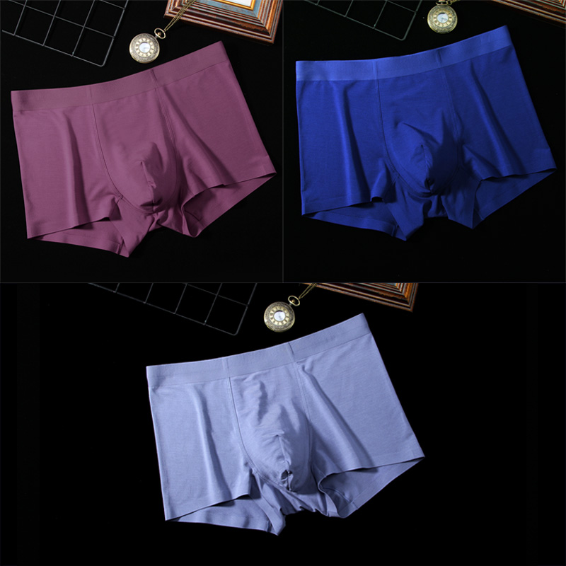 Quần Mordale Untamed Mens Panties Mens Flat kháng khuẩn Breathable Summer Ice Shorts Trưởng Panties Mens Four Corners.