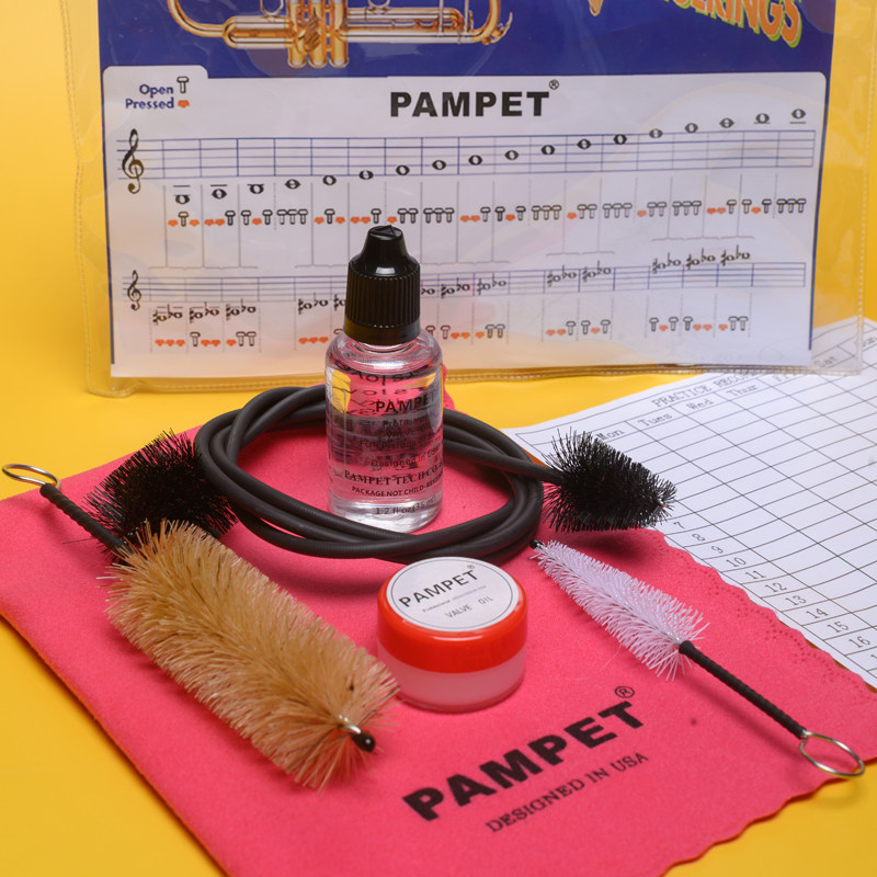 Copper tube instrument cell number long number secondary sound number cleaning and maintenance kit General inner ripple brush oil tool