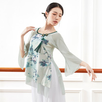Classical Dance Collage womens spring and summer body rhymes with blouses of the Gongguo Breeze Dance Performance Costumes