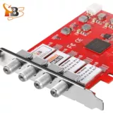 TBS6904SE 4-канальный частотный вход, приемная карта PCIE, тюнер, тюнер VCM CCM