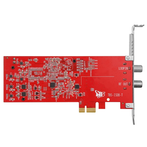 TBS6214 ISDB-T 4-боковой генератор модуляции PCIe Modulation