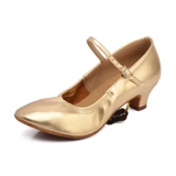 Женская обувь для современных танцев Betty, обувь для бальных танцев национального стандарта для взрослых, обувь для национальных стандартов, кадриль, танец на низком каблуке, мягкая подошва 107