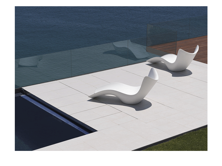 Design.M thiết kế sáng tạo đồ nội thất lướt ghế mặt trời / FRP ngoài trời ghế phòng chờ bãi biển sofa đơn