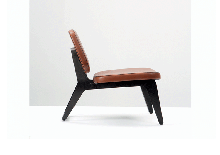 Design.M Gỗ rắn Bắc Âu thiết kế nội thất ghế mặt trăng / ghế văn phòng bán hàng ghế xoay
