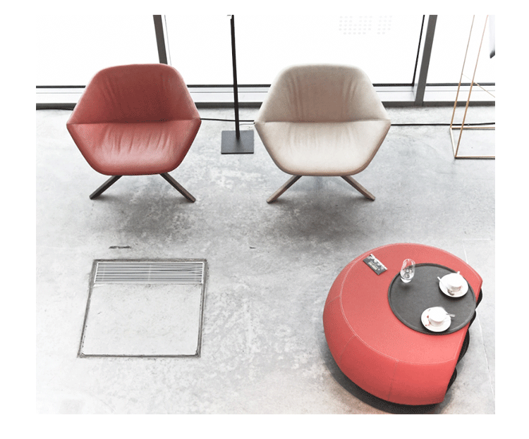 Design.M thiết kế nội thất sáng tạo ella ghế dễ dàng / Ella ghế đơn giản salon gỗ