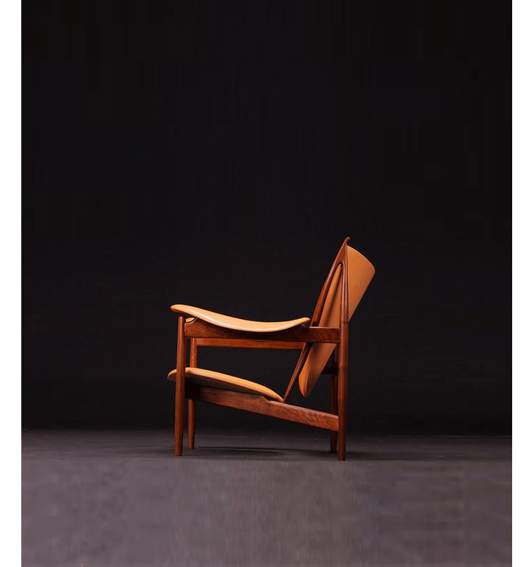 Стул design.m北欧实木 设计师家具 chief armchair/酋长扶手椅 餐椅
