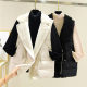 Down cotton vest women's short 2023 Korean version winter fur all-in-one vest lamb hair vest outer wear autumn vest