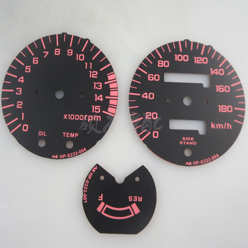 CB400 95-96-97-98 Vỏ hoàn chỉnh ba bàn, bề mặt vỏ dụng cụ, lót, giá đỡ kim, bảng dụng cụ - Power Meter đồng hồ điện tử xe wave alpha