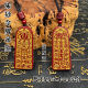 Taoist supplies five thunder tokens sand cinnabar raw ore purple gold sand imperial edict of all gods golden wheel command pendant men and women pendants