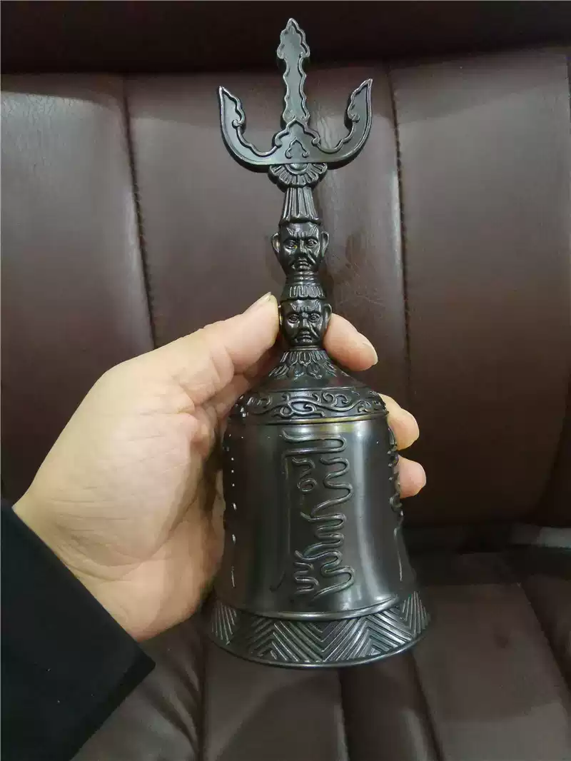 道用品黑色天蓬帝钟天蓬钟法钟法铃道家三清铃