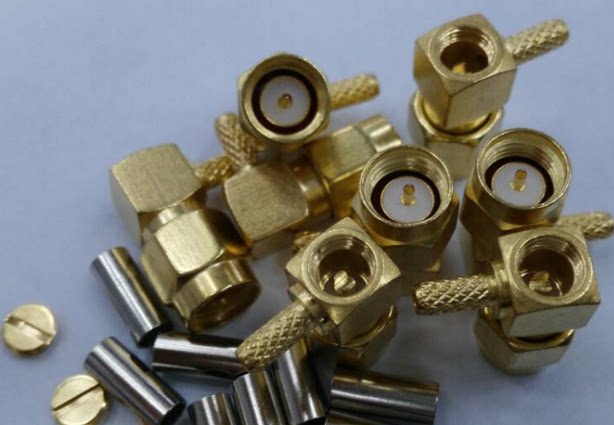 SMA male head SMA female head SMA-1 5 pressure joint SMA-1 5 crimping elbow SMA-L type antenna head