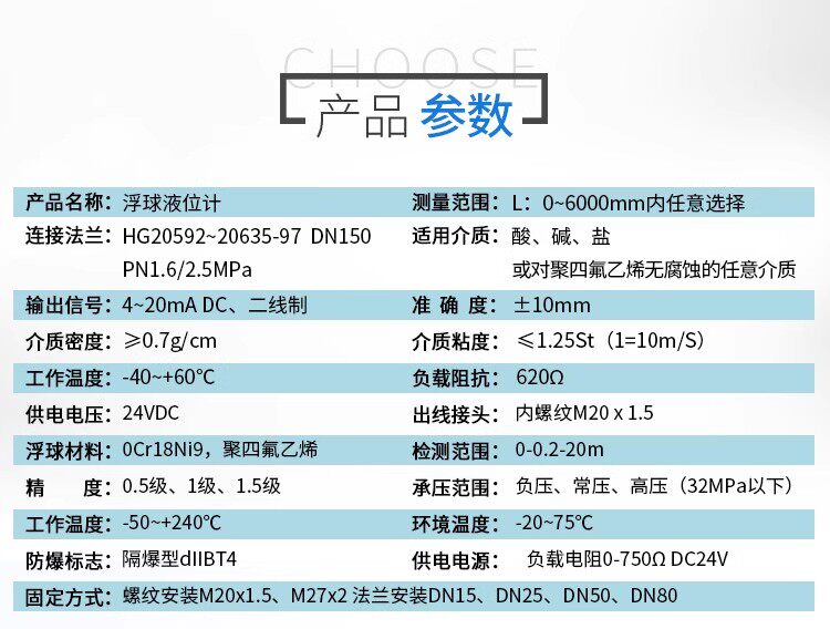 Уровнемер жидкости 雷达液位计料位计导波物位计水位计防腐防爆高温高压水泥煤仓高频 Shanghai instrument