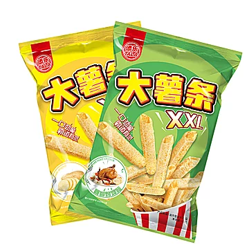 添乐大薯条3种口味大包装70g*2袋