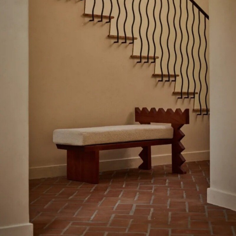 Vintage Creative Solid Wood Bench for Home Use, Designer Retro-Style Living Room Dining Table Side Bench, French-Style Entryway Shoe-Changing Bench Vintage Creative Solid Wood Bench for Home Use, Designer Retro-Style Living Room Dining Table Side Bench, French-Style Entryway Shoe-Changing Bench