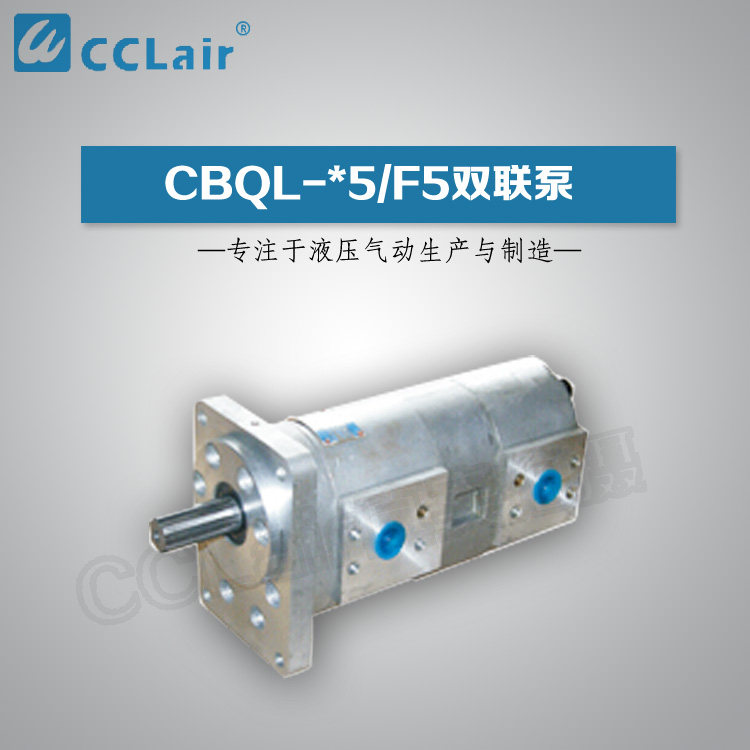 Double-linked gear pump CBQL-E563 F520-CFHR-E550 F525-CFHLCBQL-E540 532