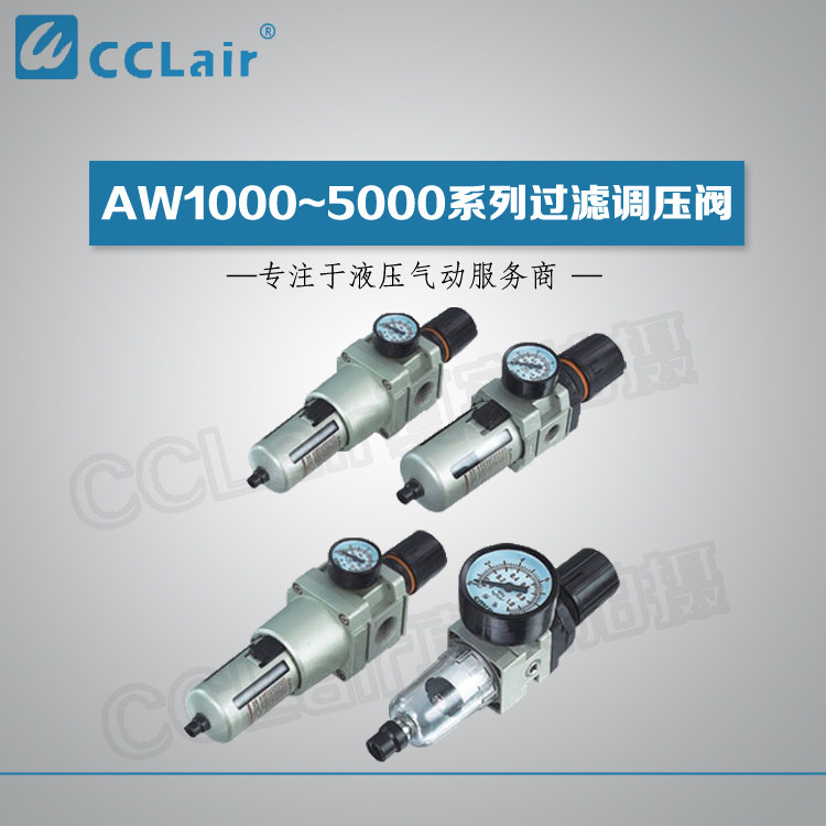 AW2000-02 Air pressure regulator AW3000-02 03 Air source AW4000 5000-06D Filter pressure reducing valve