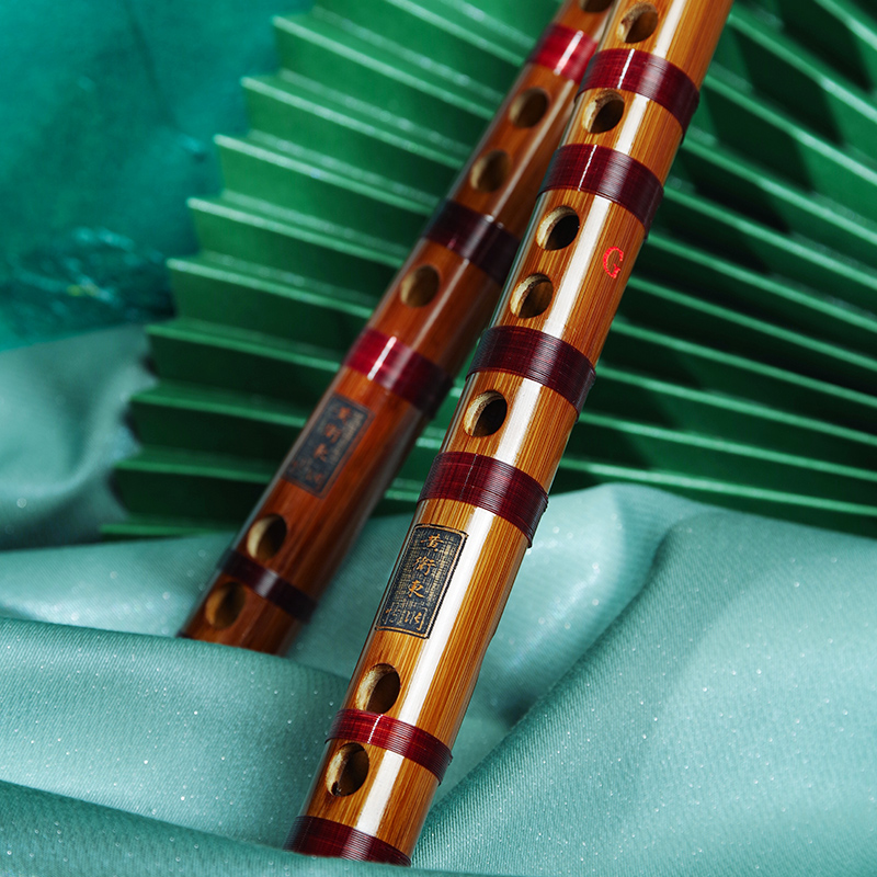 (Huang Weidong special tune)Bamboo Rhyme official direct sale special flute stage performance one and two flutes Professional flute