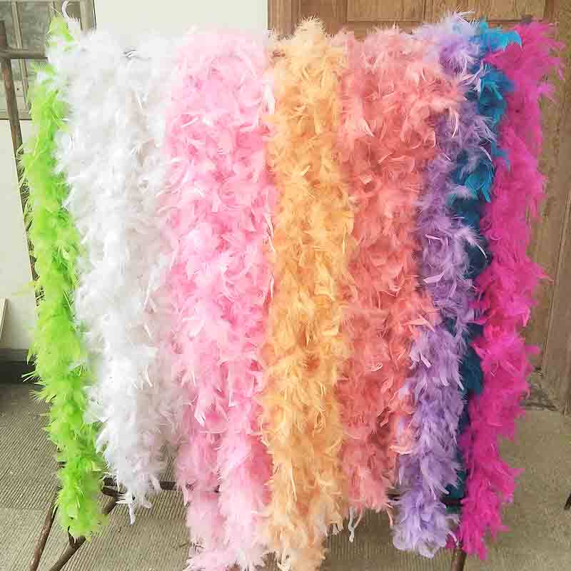 Children's Festival Day Handmade Feather Hairbrush Bar Turkey Feather Brush Strips Clothing Shoes Cap Decorative Accessories Customised Fire Sheet Feather Brush Strips