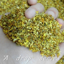 Golden osmanthus dried flowers New drying flowers October Each year the flower dispensers pro-bake and soak the tea to make soaking oil 100 gr