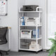 Removable three-layer printer storage rack floor-standing study office desk multi-function host storage and tidying rack