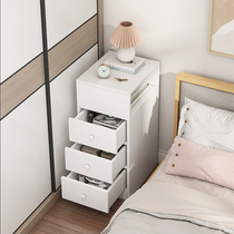 Corner Cabinet Wall Corner Shelf Home Living Room Clip Slit Drawer-Type Containing Cabinet Corner Side Cabinet Bedroom Narrow And Small Bed Head Cabinet