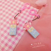 MUMU sản phẩm tốt Variety Sakura hoạt hình Thủy thủ Mặt trăng u đĩa cô gái trái tim mini cầm tay U hoạt hình đĩa xung quanh ảnh sticker buồn