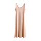 Modal tank top ຂອງແມ່ຍິງ summer A-line dress ຍາວ skirt lined skirt ຂະຫນາດໃຫຍ່ວ່າງກາງ-length suspender bottoming skirt