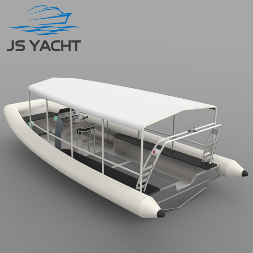 Factory booking RIB Magnesium aluminum alloy bottom shell speedboat Rubber Dinghy Boat Inflatable High Speed Motorboat RAB