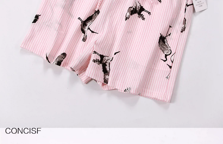 Pajama quần nữ mùa hè cotton phần mỏng quần short nhà năm quần nhà quần kích thước lớn cotton có thể được đeo bên ngoài quần lớn mùa hè