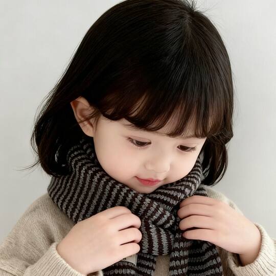 Girls baby wig girl sweet and cute bobo head bangs daily photo performance modeling simulation full headgear