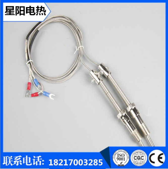 K-type spring thermocouple injection molding machine thermocouples E-type temperature sensor temperature-controlled instrument monitor teletemperature wire