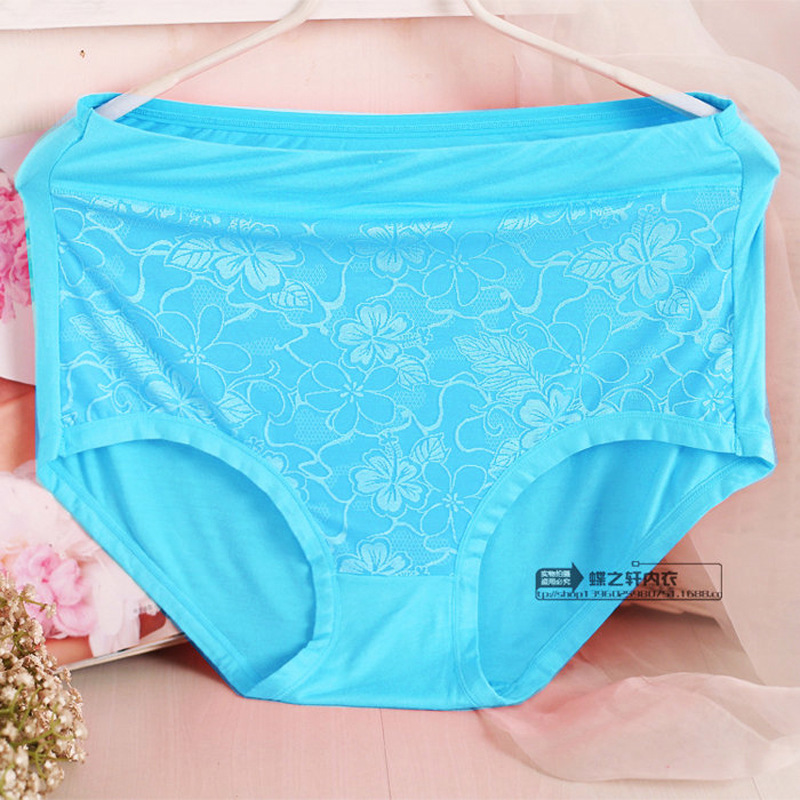 200 pounds chất béo mm đồ lót nữ siêu lớn cộng với phân bón XL trung niên mẹ béo eo cao đồ lót mùa hè sợi tre đồ lót calvin klein nữ chính hãng