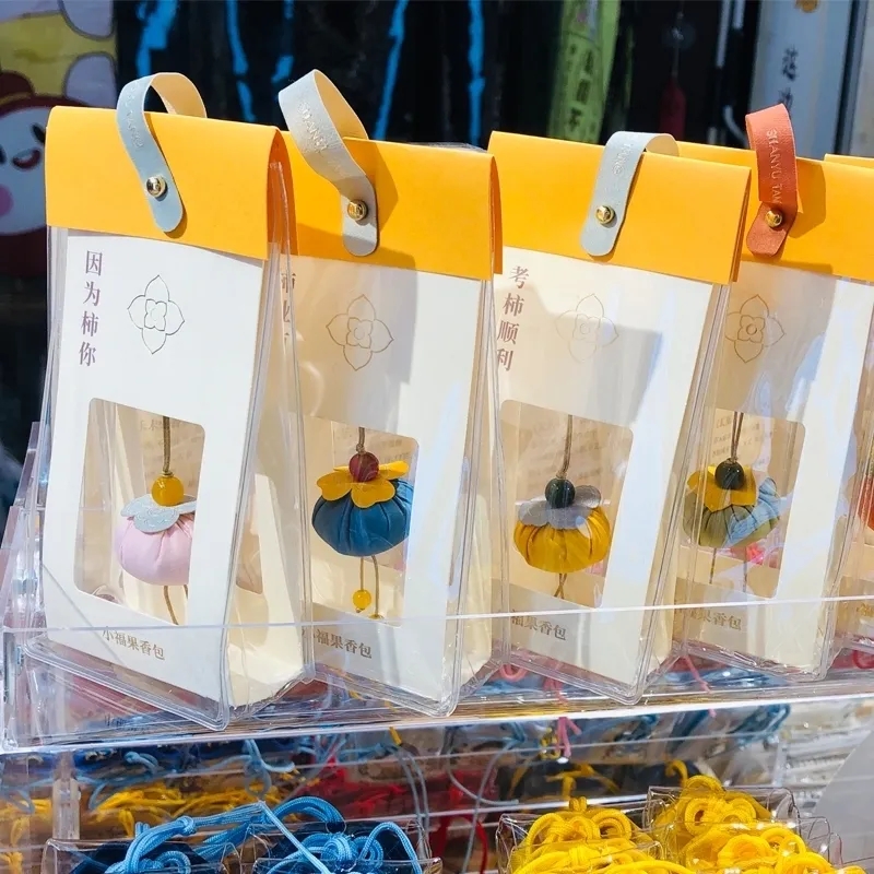 Persimmon of persimmon persimmon aromas bag Perfume Bag mobile phone pendant Nanjing Chicken Tinnitus the Year of the Rabbit Blessing Bags for Mid-Autumn Festival Little Gift-Taobao