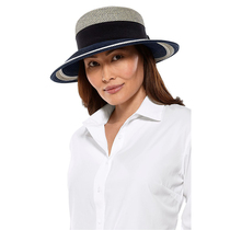 American Coolibar straw exquisite bow sun hat anti-ultraviolet UPF50 02377