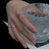 Дизайнерский комплект для влюбленных с косичкой, кольцо, регулируемое ювелирное украшение, 4 предмета