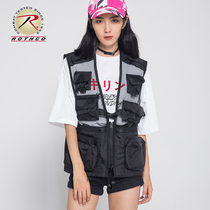 ROTHCO waterproof reconnaissance mesh vest work machine can be multi-functional large pocket vest vest outdoor adventure