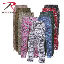 Rothco Digital camo BDU Tactical Uniform pants Classic color printing adjustable waist overalls 8685