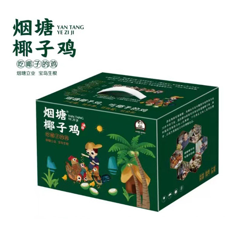 Hainan Coconut Chicken Full Set Hot Pot Chicken Soup 3-4 People Authentic Fresh Farmhouse Loose Coconut Chicken Whole only Shunfeng