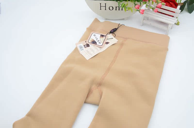 Áo len cashmere dày Finna 832-3 mới cộng với nhung cộng với quần màu ấm bước chân 835-3 quần lửng đích thực quần legging cho bé gái