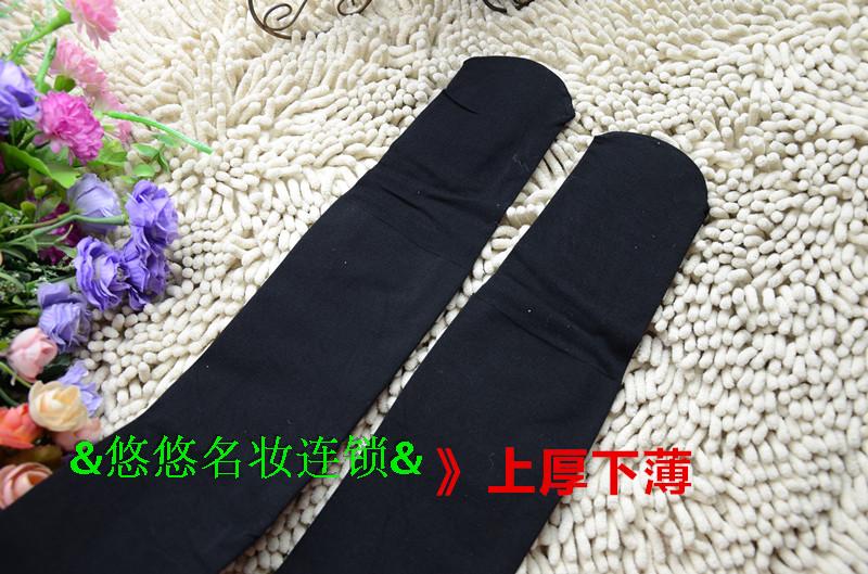 Fina lụa bụng hông vớ skinny mỏng mùa xuân và mùa thu quần dày áp lực quần lót 9150 đáy tất trắng cao cổ