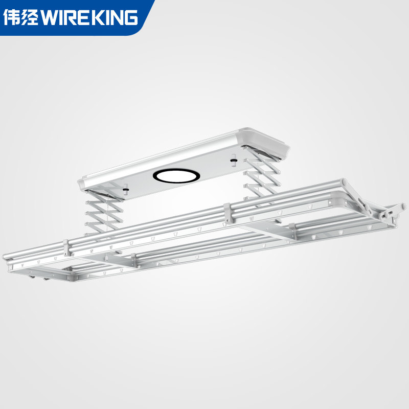 Weijing electric drying rack intelligent remote control lifting automatic double pole telescopic embedded small apartment balcony clothes dryer