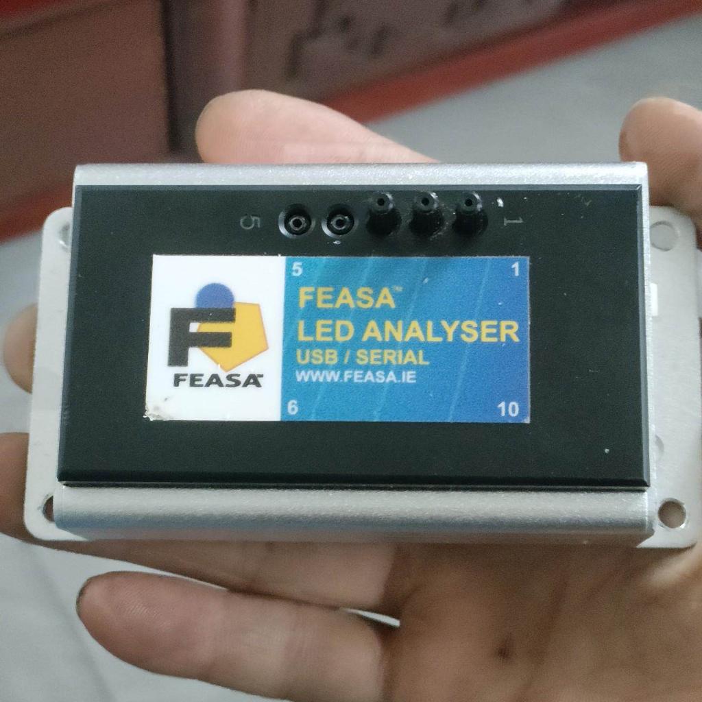 议价FEASA 5-F LED分析仪 5通道 功能完好 几乎