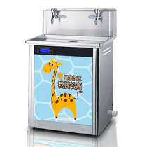 Kindergarten double temperature water dispenser reverse osmosis direct drinking machine anti-dry burning automatic energy-saving stainless steel constant temperature water boiler