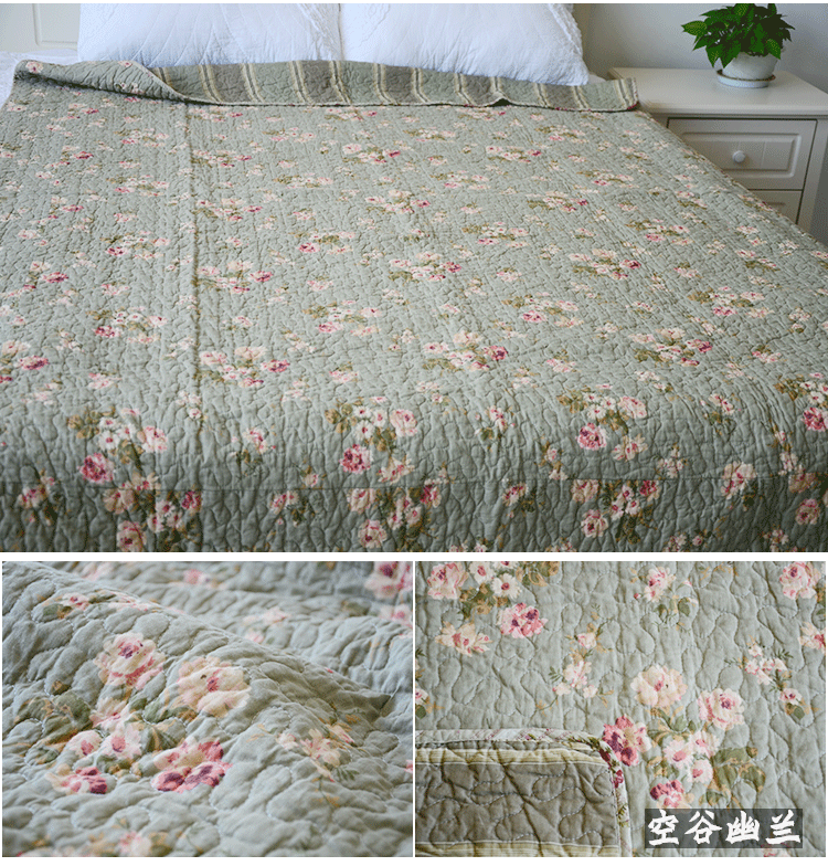 Bông mùa hè có thể giặt bông tấm kép-sử dụng quilting là cotton giường đơn mat trải giường mùa hè mát mẻ là