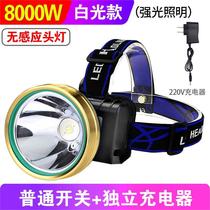 LED small headlight strong light charging super bright head mounted flashlight waterproof outdoor LED headlight household miners lamp