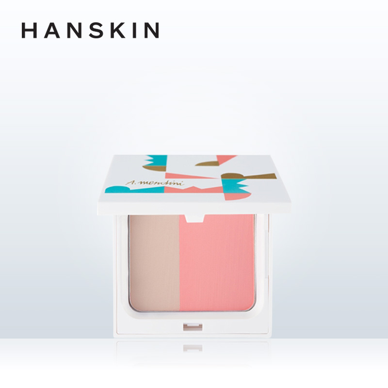 HANSKIN/韩斯清韩国修饰肤色少女粉嫩腮红自然裸妆正品持久定妆