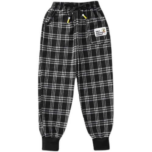 Осенние модные утепленные штаны для отдыха, подходит для подростков, в корейском стиле, оверсайз