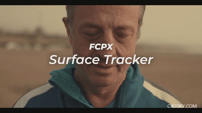 FCPX插件-物体表面跟踪特效合成插件Pixel Film Studios FCPX Surface Tracker介绍，可以媲美AE Lockdown插件