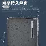 Портсигар, защитная ветрозащитная электронная зажигалка с usb-зарядкой, 20 шт